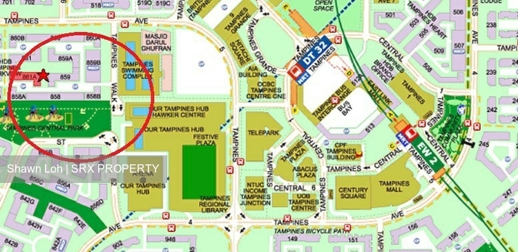 Blk 861A Tampines Avenue 5 (Tampines), HDB 4 Rooms #258190631